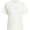 adidas Cursive Wordmark Graphic Trainingsshirt Damen KQ6404 - off white XL