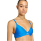adidas Padded 2-Way Straps Triangle Bikini Damen KD6634 - glory blue 40