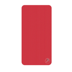 TRENDY SPORT ProfiGymMat 120x60x1,0 cm Rot ohne Ösen