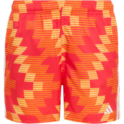 adidas Football-Inspired Graphic Badeshorts Jungen KD5349 - pure orange/white 152