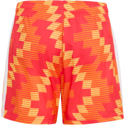 adidas Football-Inspired Graphic Badeshorts Jungen KD5349 - pure orange/white 152