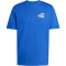 adidas Mini Embroidery Surfing Graphic T-Shirt Herren KB2521 - team royal blue 3XL