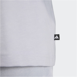 adidas Summer Slides Relax Graphic T-Shirt Herren JZ5003 - halo silver S