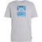 adidas Summer Slides Relax Graphic T-Shirt Herren JZ5003 - halo silver M
