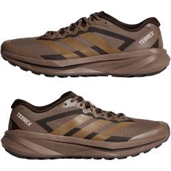 adidas TERREX Agravic Lite Trailrunning-Laufschuhe Herren KK1874 - earth strata/brown oxide/aurora coffee 42