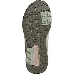adidas TERREX Anylander Leather Mid-Top Climaproof Wanderschuhe Damen KH8880 - wonder alumina/off white/halo green 38