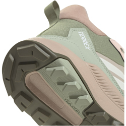 adidas TERREX Anylander Leather Mid-Top Climaproof Wanderschuhe Damen KH8880 - wonder alumina/off white/halo green 38