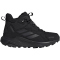 adidas TERREX Anylander Leather Mid-Top Climaproof Wanderschuhe Damen KH8879 - core black/carbon/grey four 38