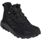 adidas TERREX Anylander Leather Mid-Top Climaproof Wanderschuhe Damen KH8879 - core black/carbon/grey four 38