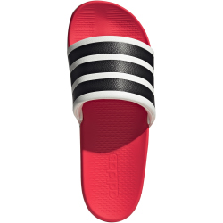 adidas Adilette Comfort 2.0 Badelatschen HQ2473 - crystal white/core black/lucid red 39