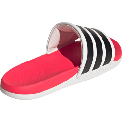 adidas Adilette Comfort 2.0 Badelatschen HQ2473 - crystal white/core black/lucid red 39
