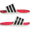 adidas Adilette Comfort 2.0 Badelatschen HQ2473 - crystal white/core black/lucid red 39
