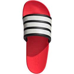 adidas Adilette Comfort 2.0 Badelatschen HQ2472 - core black/core white/lucid red 37