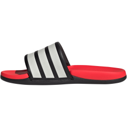 adidas Adilette Comfort 2.0 Badelatschen HQ2472 - core black/core white/lucid red 37