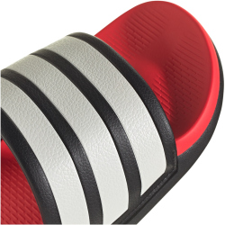 adidas Adilette Comfort 2.0 Badelatschen HQ2472 - core black/core white/lucid red 39