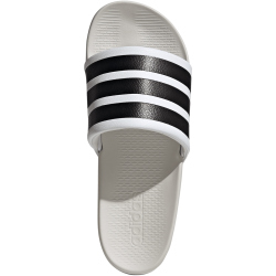 adidas Adilette Comfort 2.0 Badelatschen HQ2466 - cloud white/core black/crystal white 39