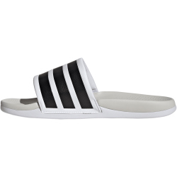 adidas Adilette Comfort 2.0 Badelatschen HQ2466 - cloud white/core black/crystal white 39