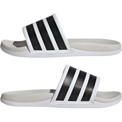 adidas Adilette Comfort 2.0 Badelatschen HQ2466 - cloud white/core black/crystal white 39