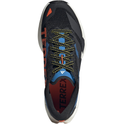adidas TERREX Agravic TT Trailrunning-Laufschuhe Herren HP7010 - core black/carbon/ray blue 42