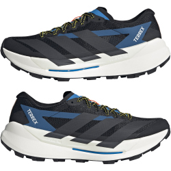 adidas TERREX Agravic TT Trailrunning-Laufschuhe Herren HP7010 - core black/carbon/ray blue 42