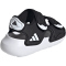 adidas Altaswim 3 Badeschuhe Kinder JS2541 - core black/cloud white/core black 19.5