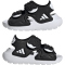 adidas Altaswim 3 Badeschuhe Kinder JS2541 - core black/cloud white/core black 19.5