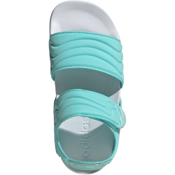 adidas Adilette Sandal 2 Badeschuhe Kinder KJ8679 - flash aqua/semi flash aqua/cloud white 31
