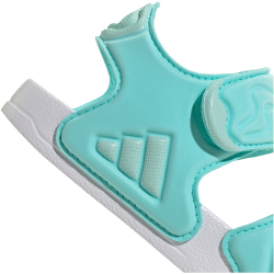 adidas Adilette Sandal 2 Badeschuhe Kinder KJ8679 - flash aqua/semi flash aqua/cloud white 31
