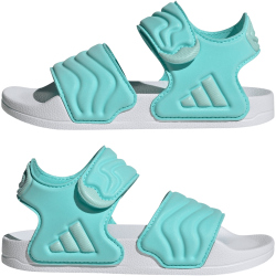 adidas Adilette Sandal 2 Badeschuhe Kinder KJ8679 - flash aqua/semi flash aqua/cloud white 31