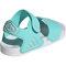 adidas Adilette Sandal 2 Badeschuhe Kinder KJ8679 - flash aqua/semi flash aqua/cloud white 31