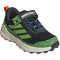 adidas TERREX x Minecraft Trailmaker 2 Wanderschuhe Kinder JQ9377 - carbon/semi lucid lime/semi impact orange 28