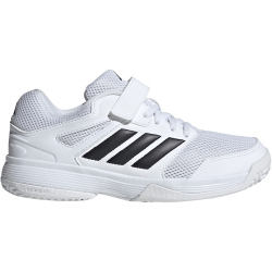 adidas Speedcourt Hallenschuhe Kinder KJ1244 - cloud white/core black/cloud white 28