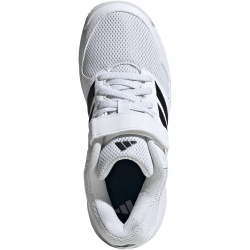 adidas Speedcourt Hallenschuhe Kinder KJ1244 - cloud white/core black/cloud white 28