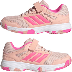 adidas Speedcourt Hallenschuhe Kinder JR9618 - blush pink/lucid pink/cloud white 32