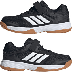 adidas Speedcourt Hallenschuhe Kinder JR9617 - core black/cloud white/core black 29