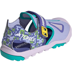 adidas TERREX x Minecraft Captain Toey 2.0 Sandalen Kinder JR1317 - violet tone/semi cobalt blue/mint rush 38