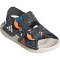 adidas Altaswim 3 Badeschuhe Kinder KI0736 - grey six/cloud white/lucid orange 32