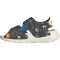 adidas Altaswim 3 Badeschuhe Kinder KI0736 - grey six/cloud white/lucid orange 32