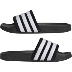 adidas Adilette Noshower Badelatschen KI0529 - core black/cloud white/cloud white 47