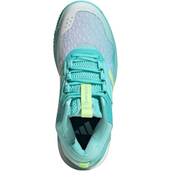 adidas Crazyflight 6 Mid-Top Hallenschuhe Damen KI8512 - flash aqua/hi-res yellow/cloud white 38