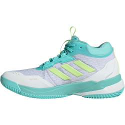 adidas Crazyflight 6 Mid-Top Hallenschuhe Damen KI8512 - flash aqua/hi-res yellow/cloud white 38