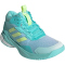 adidas Crazyflight 6 Mid-Top Hallenschuhe Damen KI8512 - flash aqua/hi-res yellow/cloud white 38