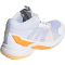 adidas Crazyflight 6 Mid-Top Hallenschuhe Damen KI8511 - cloud white/crystal sky/pure tangerine 38