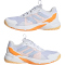 adidas Crazyflight 6 Hallenschuhe Damen KI8510 - cloud white/crystal sky/pure tangerine 37 1/3