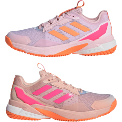 adidas Crazyflight 6 Hallenschuhe Damen KI8509 - clear pink/lucid pink/blush pink 36