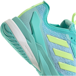 adidas Crazyflight 6 Hallenschuhe Damen KI8508 - flash aqua/hi-res yellow/cloud white 37 1/3