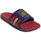 adidas FEF Spanien Adilette Comfort 2.0 Badelatschen JS4973 - dark blue/vivid red/crew yellow 38