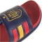 adidas FEF Spanien Adilette Comfort 2.0 Badelatschen JS4973 - dark blue/vivid red/crew yellow 38