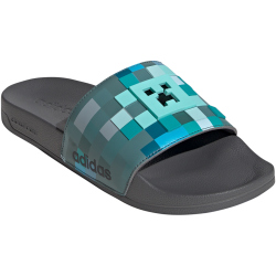 adidas Adilette Shower Minecraft Badelatschen HQ2584 - grey four/grey four/grey four 46