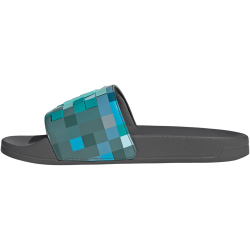 adidas Adilette Shower Minecraft Badelatschen HQ2584 - grey four/grey four/grey four 46